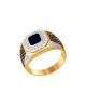 ANELLO UOMO ACCIAIO PLACCATO""