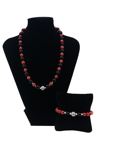 PARURE ROUGE DIAMOND""