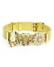 BRACCIALE DONNA AJSED CHRISTMAS" IN ACCIAIO INOX"