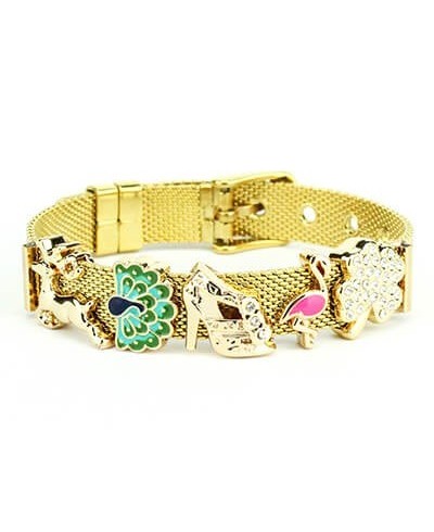 BRACCIALE DONNA AJSED ORIGINAL" IN ACCIAIO INOX"