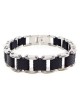 BRACCIALE UOMO HOPPER" IN ACCIAIO INOX"