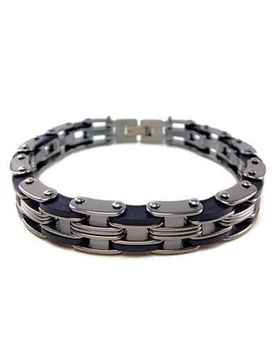 BRACCIALE UOMO HASTRID" IN ACCIAIO INOX"