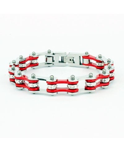 BRACCIALE UNISEX RED CRISTAL""