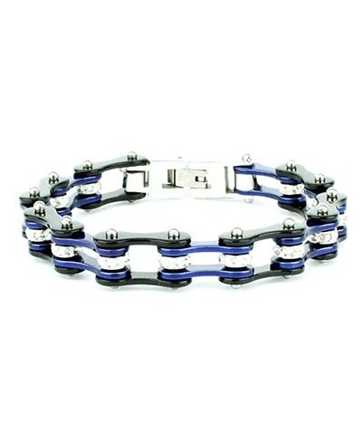 BRACCIALE UNISEX BLU CRISTAL""