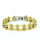 BRACCIALE UNISEX GOLD CRISTAL""