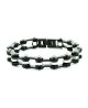 BRACCIALE UNISEX BLACK CRISTAL""