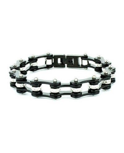 BRACCIALE UNISEX BLACK CRISTAL""