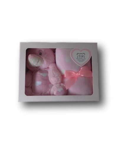 COPERTINA CARROZZINA CON PELUCHE T&R""