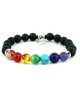 BRACCIALE 7 CHAKRA PIERRE