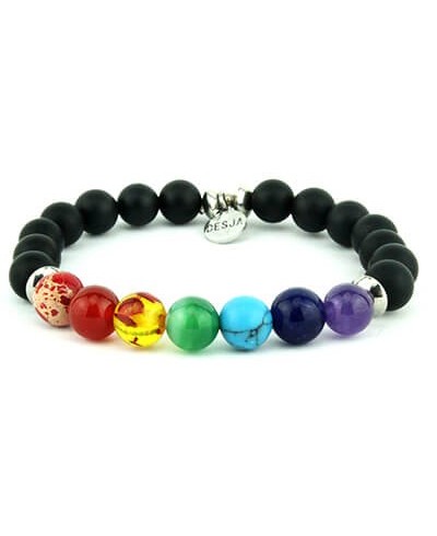 BRACCIALE 7 CHAKRA PIERRE