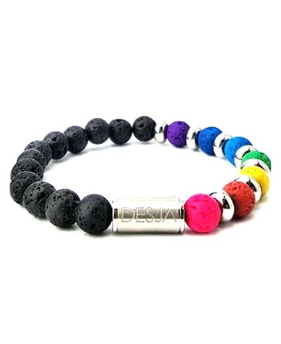 BRACCIALE 7 CHAKRA LAVA