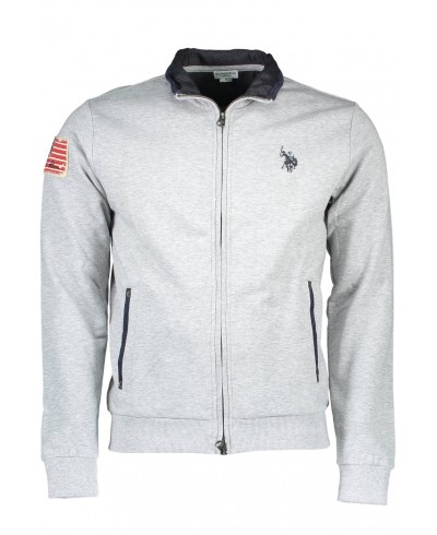 U.S. POLO ASSN. FELPA CON ZIP Uomo
