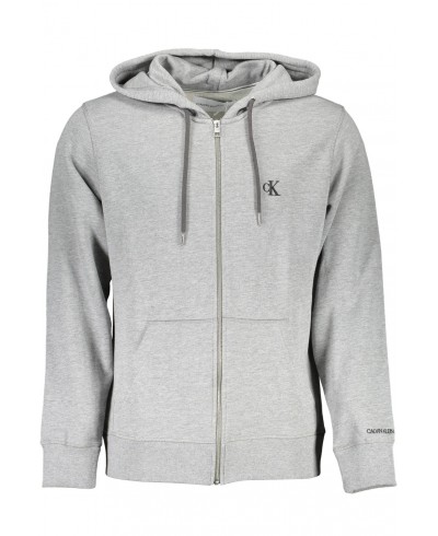 CALVIN KLEIN FELPA CON ZIP Uomo