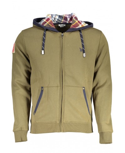 U.S. POLO ASSN. FELPA CON ZIP Uomo