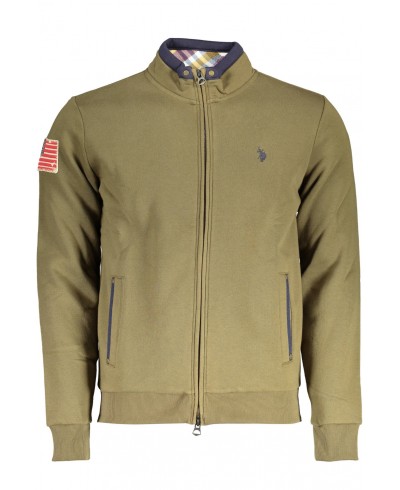 U.S. POLO ASSN. FELPA CON ZIP Uomo