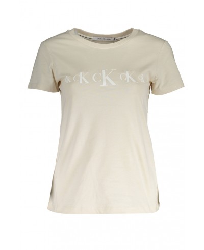 CALVIN KLEIN T-SHIRT MANICHE CORTE Donna