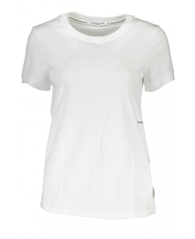 CALVIN KLEIN T-SHIRT MANICHE CORTE Donna