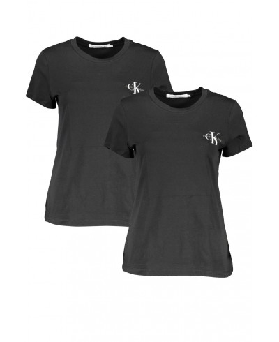 CALVIN KLEIN T-SHIRT MANICHE CORTE Donna
