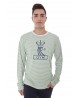 DATCH T-SHIRT MANICHE LUNGHE Uomo