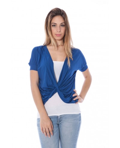 NANCY N. T-SHIRT MANICHE CORTE Donna