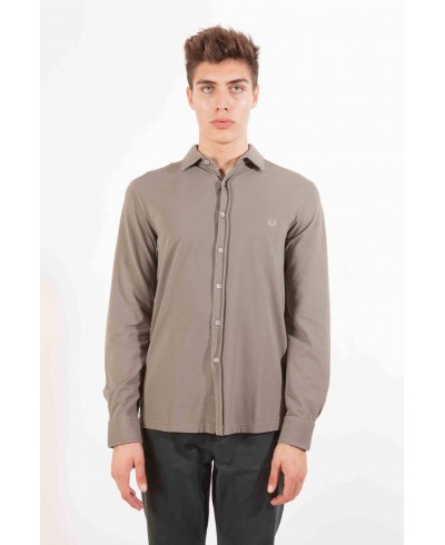 FRED PERRY CAMICIA MANICHE LUNGHE Uomo