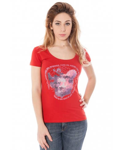 COSTUME NATIONAL T-SHIRT MANICHE CORTE Donna