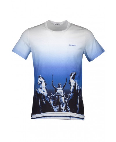 BIKKEMBERGS T-SHIRT MANICHE CORTE Uomo