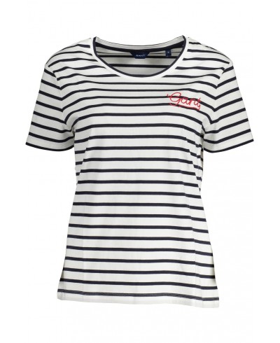 GANT T-SHIRT MANICHE CORTE Donna