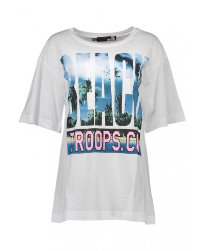 LOVE MOSCHINO T-SHIRT MANICHE CORTE Donna