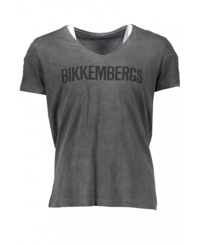 BIKKEMBERGS T-SHIRT MANICHE CORTE Uomo